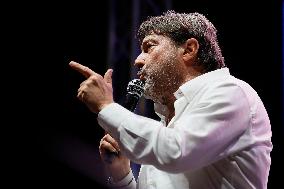 Press Freedom Rally Following Sigfrido Ranucci Attack - Rome