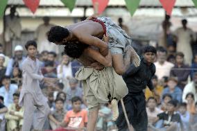 Sindh Traditional Wrestling - Pakistan