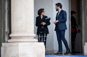 Weekly Cabinet Meeting - Paris