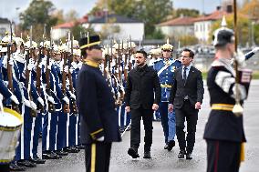 SWEDEN ZELENSKY KRISTERSSON MEETING