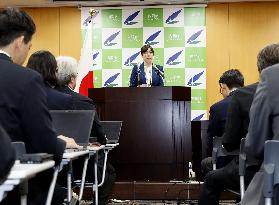 Japan's new economic security minister Onoda