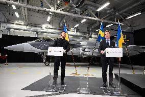 SWEDEN ZELENSKY KRISTERSSON PRESS CONFERENCE