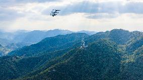 Drones Facilitate Infrastructure Construction