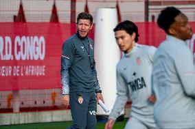 AS Monaco Training Session Held - La Turbie