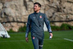AS Monaco Training Session Held - La Turbie
