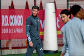 AS Monaco Training Session Held - La Turbie