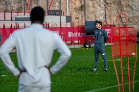 AS Monaco Training Session Held - La Turbie