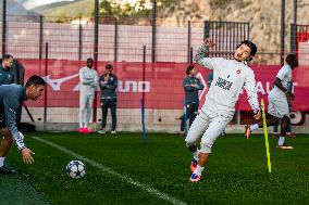 AS Monaco Training Session Held - La Turbie