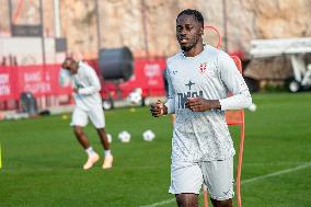AS Monaco Training Session Held - La Turbie