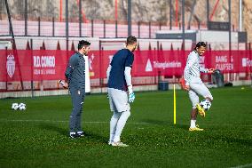 AS Monaco Training Session Held - La Turbie