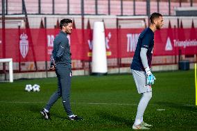 AS Monaco Training Session Held - La Turbie