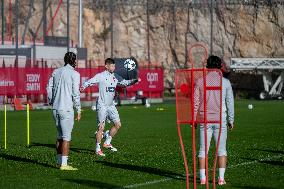 AS Monaco Training Session Held - La Turbie