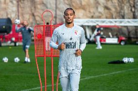 AS Monaco Training Session Held - La Turbie