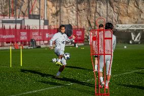 AS Monaco Training Session Held - La Turbie