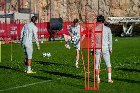 AS Monaco Training Session Held - La Turbie