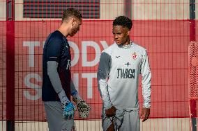 AS Monaco Training Session Held - La Turbie