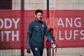 AS Monaco Training Session Held - La Turbie