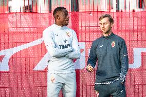 AS Monaco Training Session Held - La Turbie