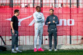 AS Monaco Training Session Held - La Turbie