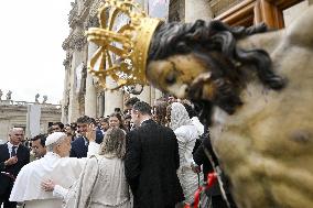 Pope Leo XIV At General Audience - Vatican