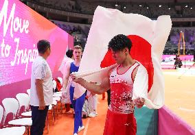 Men's All-Round Final at Artistic Gymnastics - Jakarta