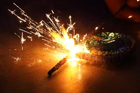 People Celebrate Diwali Festival All Over India