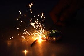 People Celebrate Diwali Festival All Over India