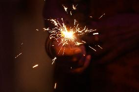 People Celebrate Diwali Festival All Over India