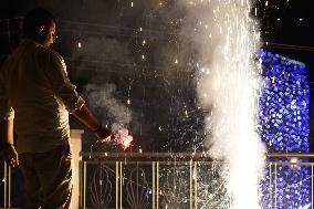 People Celebrate Diwali Festival All Over India