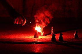 People Celebrate Diwali Festival All Over India