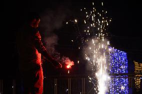 People Celebrate Diwali Festival All Over India