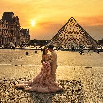 Illustration - Louvre - Paris