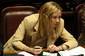 PM Meloni Addresses the Chamber of Deputies - Rome