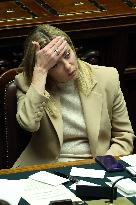 PM Meloni Addresses the Chamber of Deputies - Rome