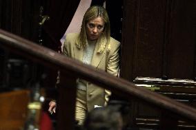 PM Meloni Addresses the Chamber of Deputies - Rome