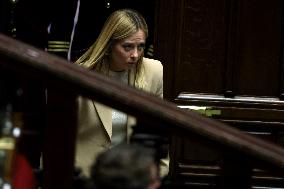 PM Meloni Addresses the Chamber of Deputies - Rome