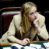 PM Meloni Addresses the Chamber of Deputies - Rome