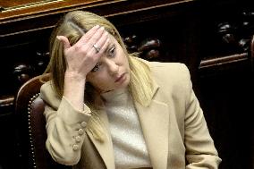 PM Meloni Addresses the Chamber of Deputies - Rome