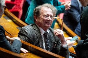 Questions to the government at the National Assembly - Paris