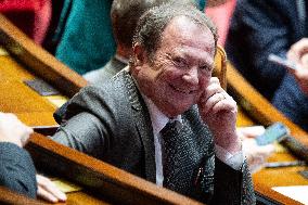 Questions to the government at the National Assembly - Paris