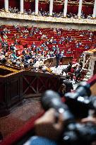 Questions to the government at the National Assembly - Paris