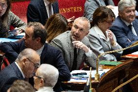 Questions to the government at the National Assembly - Paris