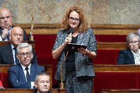 Questions to the government at the National Assembly - Paris