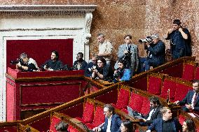 Questions to the government at the National Assembly - Paris