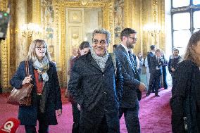 Session of questions to the government at The French Senate - Paris AJ