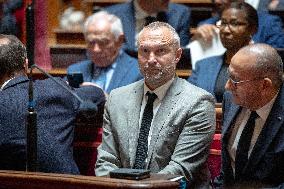 Session of questions to the government at The French Senate - Paris AJ