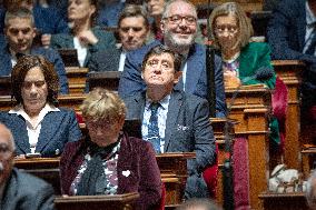 Session of questions to the government at The French Senate - Paris AJ
