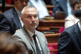 Session of questions to the government at The French Senate - Paris AJ