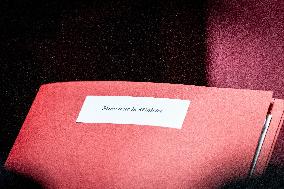 Session of questions to the government at The French Senate - Paris AJ