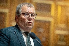 Session of questions to the government at The French Senate - Paris AJ